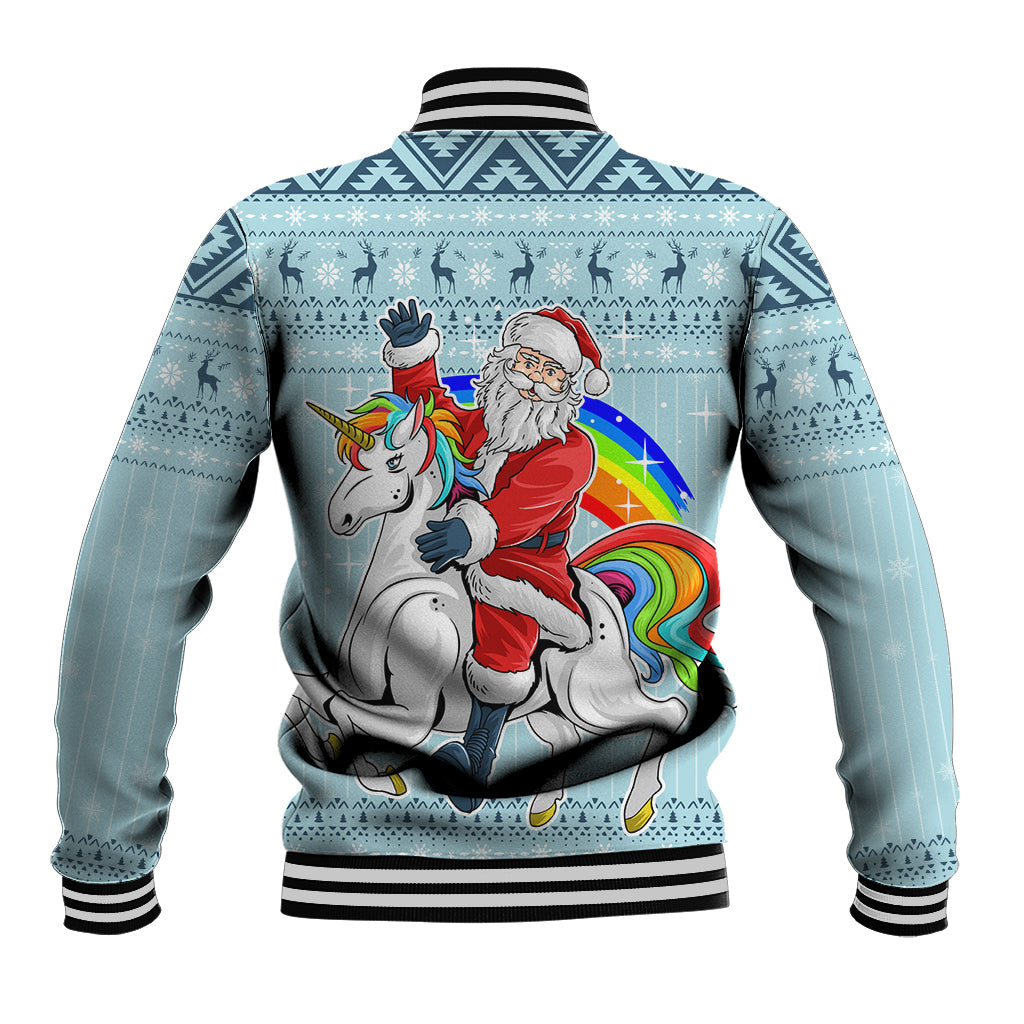Unicorn - Make Christmas Magical Again Baseball Jacket LT7 - Wonder Print Shop