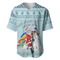 Unicorn - Make Christmas Magical Again Baseball Jersey LT7 - Wonder Print Shop