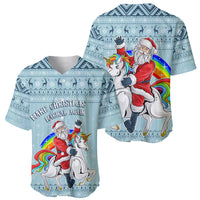 Unicorn - Make Christmas Magical Again Baseball Jersey LT7 - Wonder Print Shop