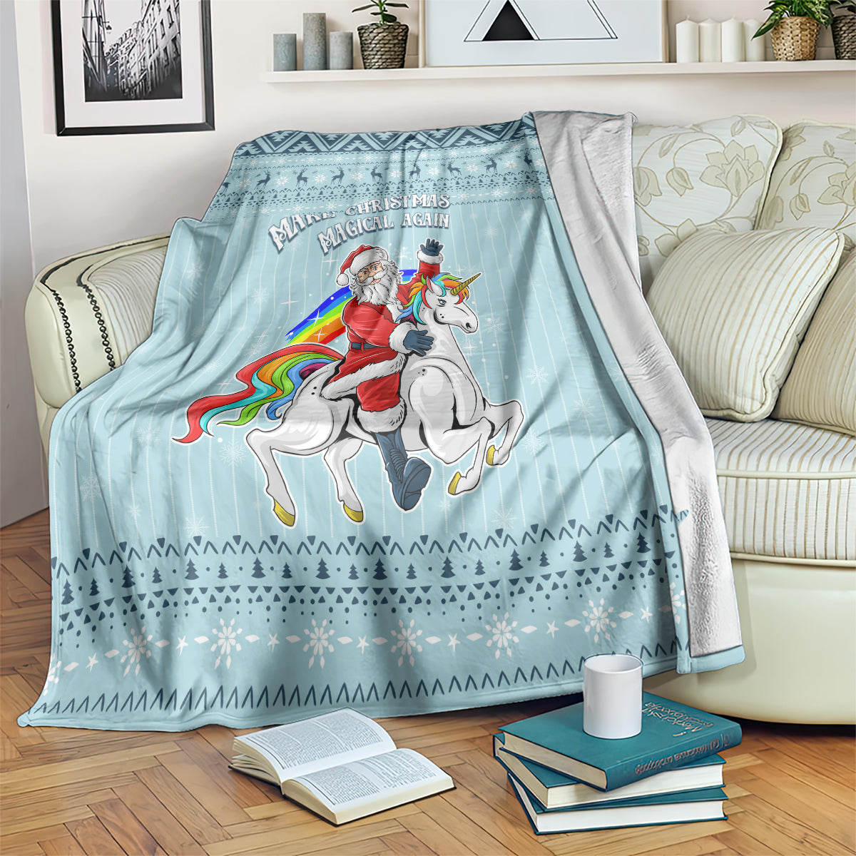 unicorn-make-christmas-magical-again-blanket