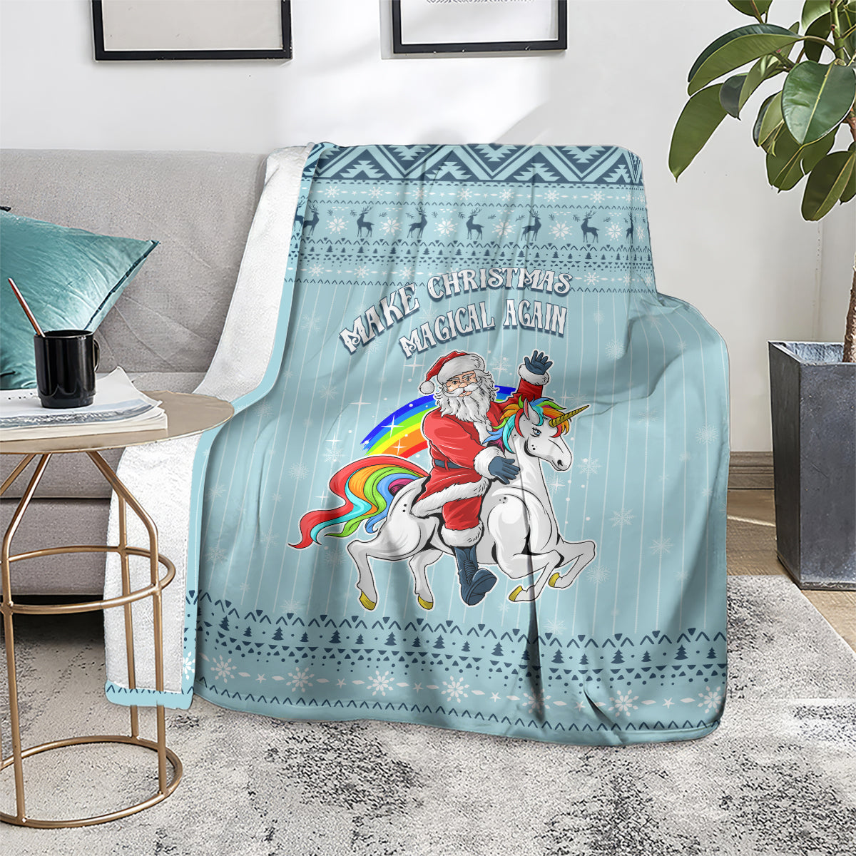 unicorn-make-christmas-magical-again-blanket