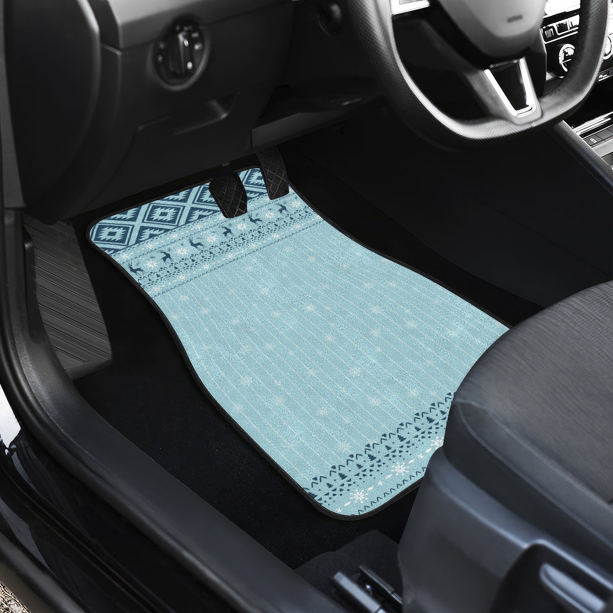 Unicorn - Make Christmas Magical Again Car Mats LT7 - Wonder Print Shop