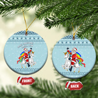 Wonder Print Christmas Ceramic Ornament Unicorn - Make Christmas Magical Again LT7 - Wonder Print Shop