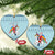 Wonder Print Christmas Ceramic Ornament Unicorn - Make Christmas Magical Again LT7 - Wonder Print Shop