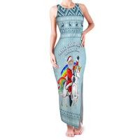 Unicorn - Make Christmas Magical Again Family Matching Tank Maxi Dress and Hawaiian Shirt - Wonder Print Shop