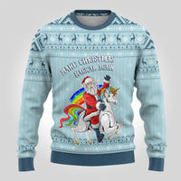 Wonder Print Christmas Ugly Christmas Sweater Unicorn - Make Christmas Magical Again - Wonder Print Shop