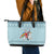 Unicorn - Make Christmas Magical Again Leather Tote Bag - Wonder Print Shop