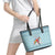 Unicorn - Make Christmas Magical Again Leather Tote Bag - Wonder Print Shop