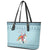 Unicorn - Make Christmas Magical Again Leather Tote Bag - Wonder Print Shop