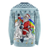 Unicorn - Make Christmas Magical Again Long Sleeve Shirt - Wonder Print Shop