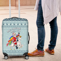 Unicorn - Make Christmas Magical Again Luggage Cover - Wonder Print Shop