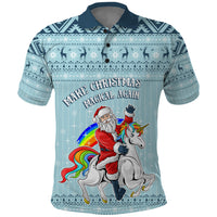 Unicorn - Make Christmas Magical Again Polo Shirt - Wonder Print Shop