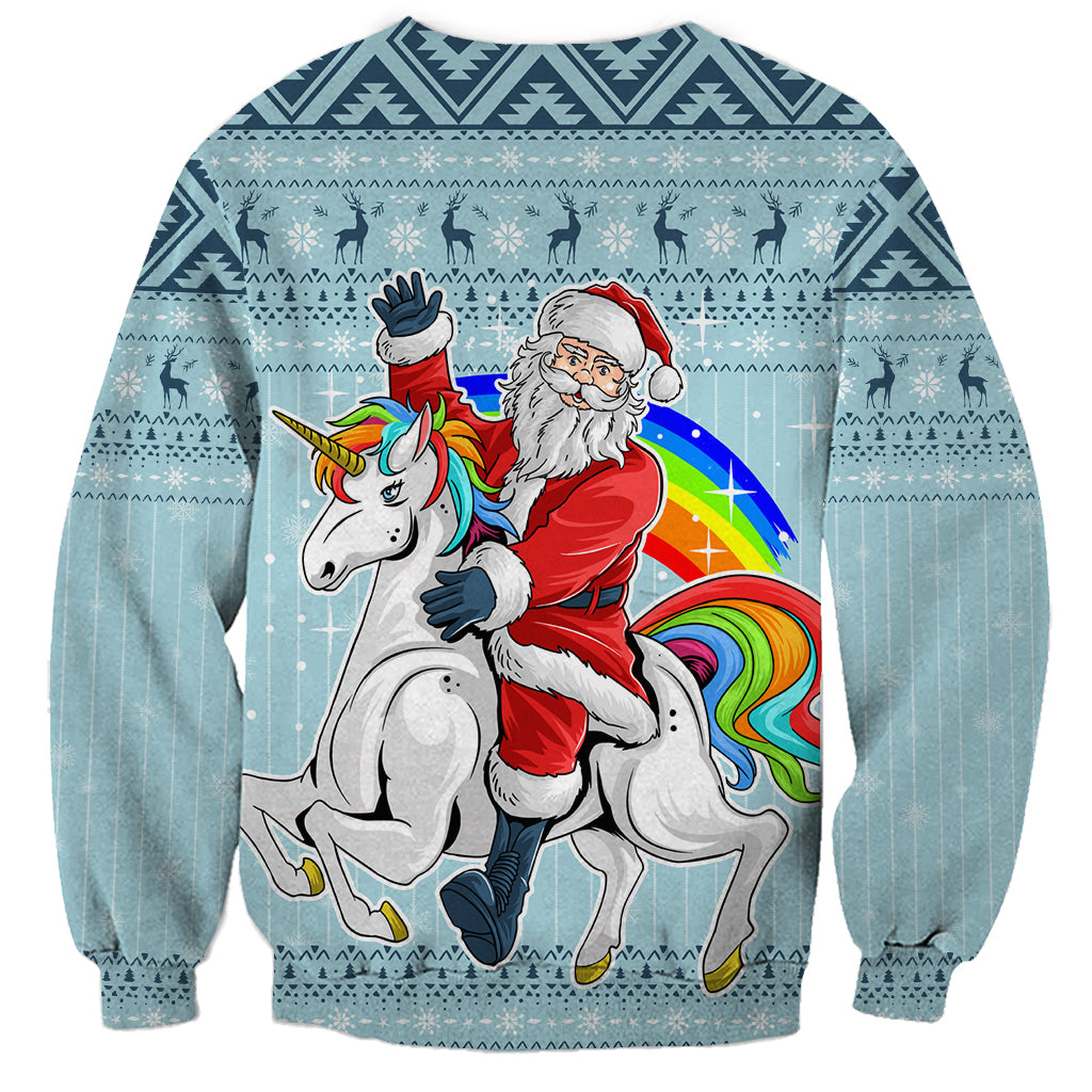 Unicorn - Make Christmas Magical Again Sweatshirt - Wonder Print Shop