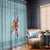 Unicorn - Make Christmas Magical Again Window Curtain - Wonder Print Shop