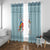 Unicorn - Make Christmas Magical Again Window Curtain - Wonder Print Shop
