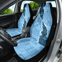 Bula Fiji Tapa Mix Christmas Car Seat Cover Vintage Style LT7 - Wonder Print Shop