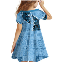 Bula Fiji Tapa Mix Christmas Family Matching Mermaid Dress and Hawaiian Shirt Vintage Style LT7 - Wonder Print Shop