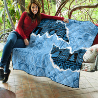 Bula Fiji Tapa Mix Christmas Quilt Vintage Style - Wonder Print Shop