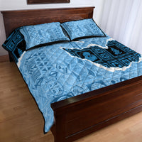 Bula Fiji Tapa Mix Christmas Quilt Bed Set Vintage Style - Wonder Print Shop