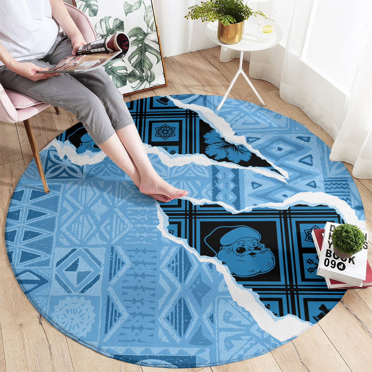 bula-fiji-tapa-mix-christmas-round-carpet-vintage-style