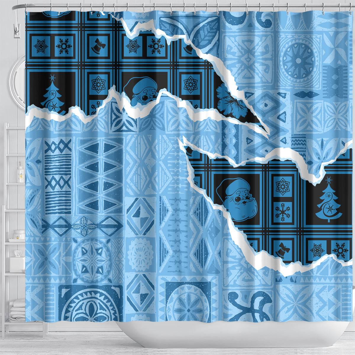 bula-fiji-tapa-mix-christmas-shower-curtain-vintage-style