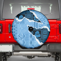 Bula Fiji Tapa Mix Christmas Spare Tire Cover Vintage Style - Wonder Print Shop