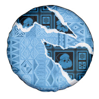 Bula Fiji Tapa Mix Christmas Spare Tire Cover Vintage Style - Wonder Print Shop