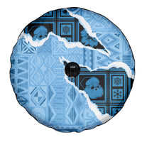 Bula Fiji Tapa Mix Christmas Spare Tire Cover Vintage Style - Wonder Print Shop