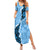 Bula Fiji Tapa Mix Christmas Summer Maxi Dress Vintage Style - Wonder Print Shop