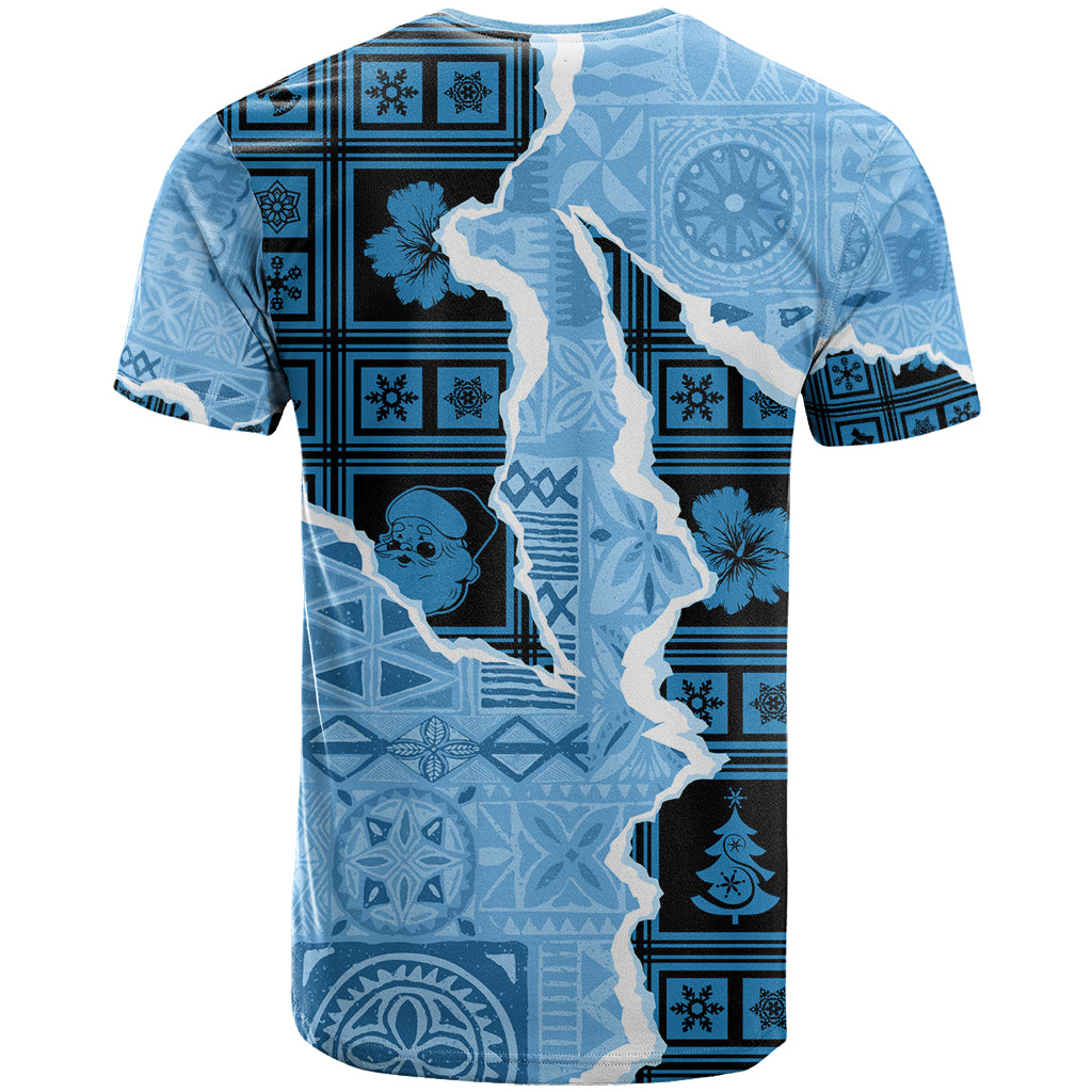 Bula Fiji Tapa Mix Christmas T Shirt Vintage Style - Wonder Print Shop