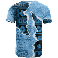 Bula Fiji Tapa Mix Christmas T Shirt Vintage Style - Wonder Print Shop