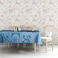 Bula Fiji Tapa Mix Christmas Tablecloth Vintage Style - Wonder Print Shop