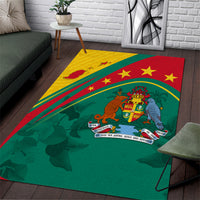 Grenada Area Rug Stars and Bougainvillea LT7 - Wonder Print Shop