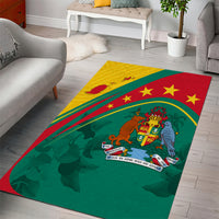 Grenada Area Rug Stars and Bougainvillea LT7 - Wonder Print Shop