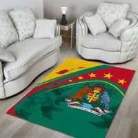 Grenada Area Rug Stars and Bougainvillea LT7 - Wonder Print Shop