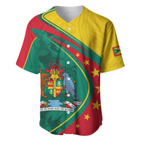 Grenada Baseball Jersey Stars and Bougainvillea LT7 - Wonder Print Shop