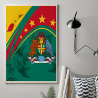 Grenada Canvas Wall Art Stars and Bougainvillea LT7 - Wonder Print Shop