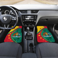 Grenada Car Mats Stars and Bougainvillea LT7 - Wonder Print Shop