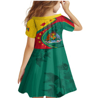 Grenada Family Matching Mermaid Dress and Hawaiian Shirt Stars and Bougainvillea LT7 - Wonder Print Shop