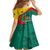 Grenada Family Matching Off Shoulder Short Dress and Hawaiian Shirt Stars and Bougainvillea LT7 - Wonder Print Shop