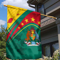 Grenada Garden Flag Stars and Bougainvillea - Wonder Print Shop
