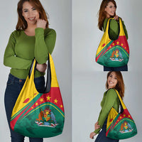 Grenada Grocery Bag Stars and Bougainvillea