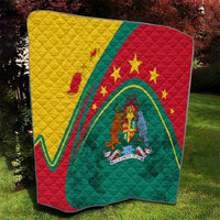 Grenada Quilt Stars and Bougainvillea - Wonder Print Shop