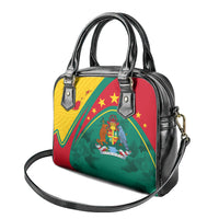 Grenada Shoulder Handbag Stars and Bougainvillea