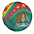 Grenada Spare Tire Cover Stars and Bougainvillea - Wonder Print Shop