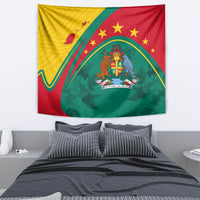 Grenada Tapestry Stars and Bougainvillea - Wonder Print Shop