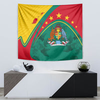 Grenada Tapestry Stars and Bougainvillea - Wonder Print Shop