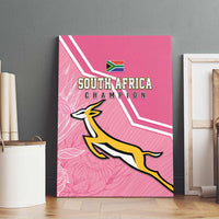 South Africa WC2026 Canvas Wall Art Springboks Special Pink