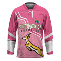 Personalized South Africa WC2026 Hockey Jersey Springboks Special Pink