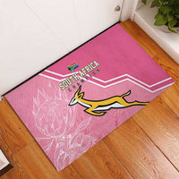 South Africa WC2026 Rubber Doormat Springboks Special Pink